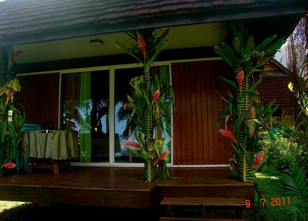 Tauhanihani Village Lodge La Vague Bleue Teahupoo Eksteriør bilde